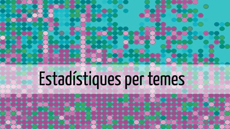 Estadístiques per temes