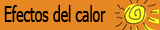 Efectos del calor